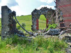 Cwmsychan Red Ash Colliery engine house, March 2015